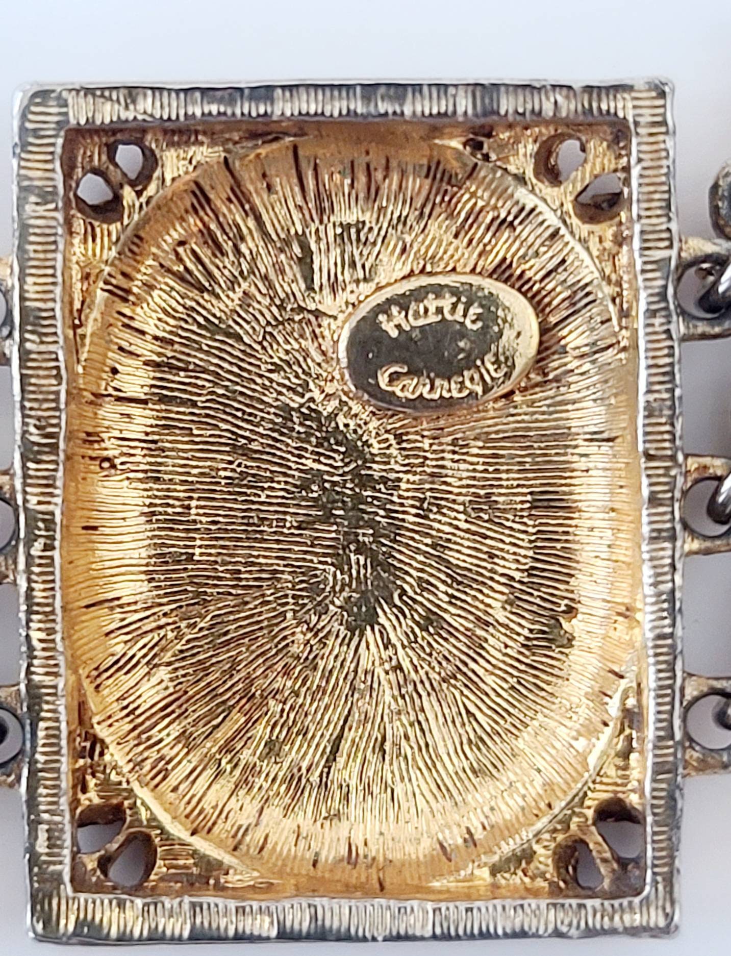 Vintage Photo Locket Bracelet 1950s Panel Bracelet Hattie - Etsy