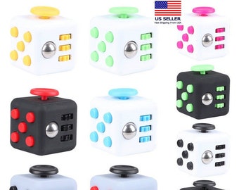 Fidget Cube Desk Fiddle AD HD Toy Children Special Adults Stress Anxiety Relief