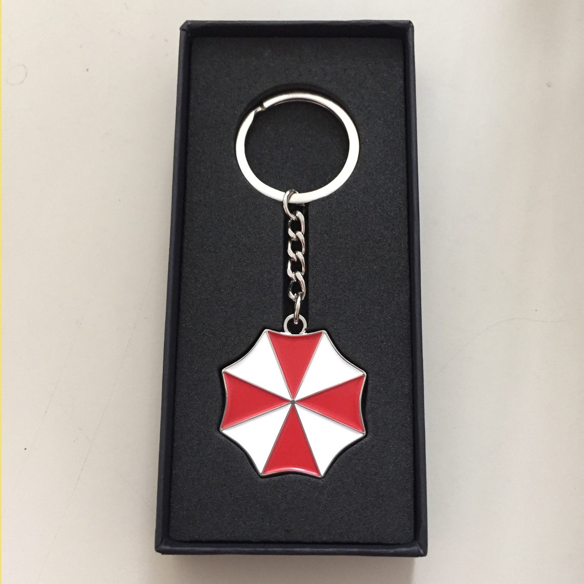 Umbrella Corporation Key Chain Umbrella Corporation Car Key Etsy