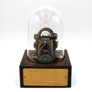 Vintage Edison Stock Ticker Tape Machine Replica