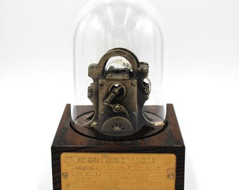 Vintage Edison Stock Ticker Tape Machine Replica