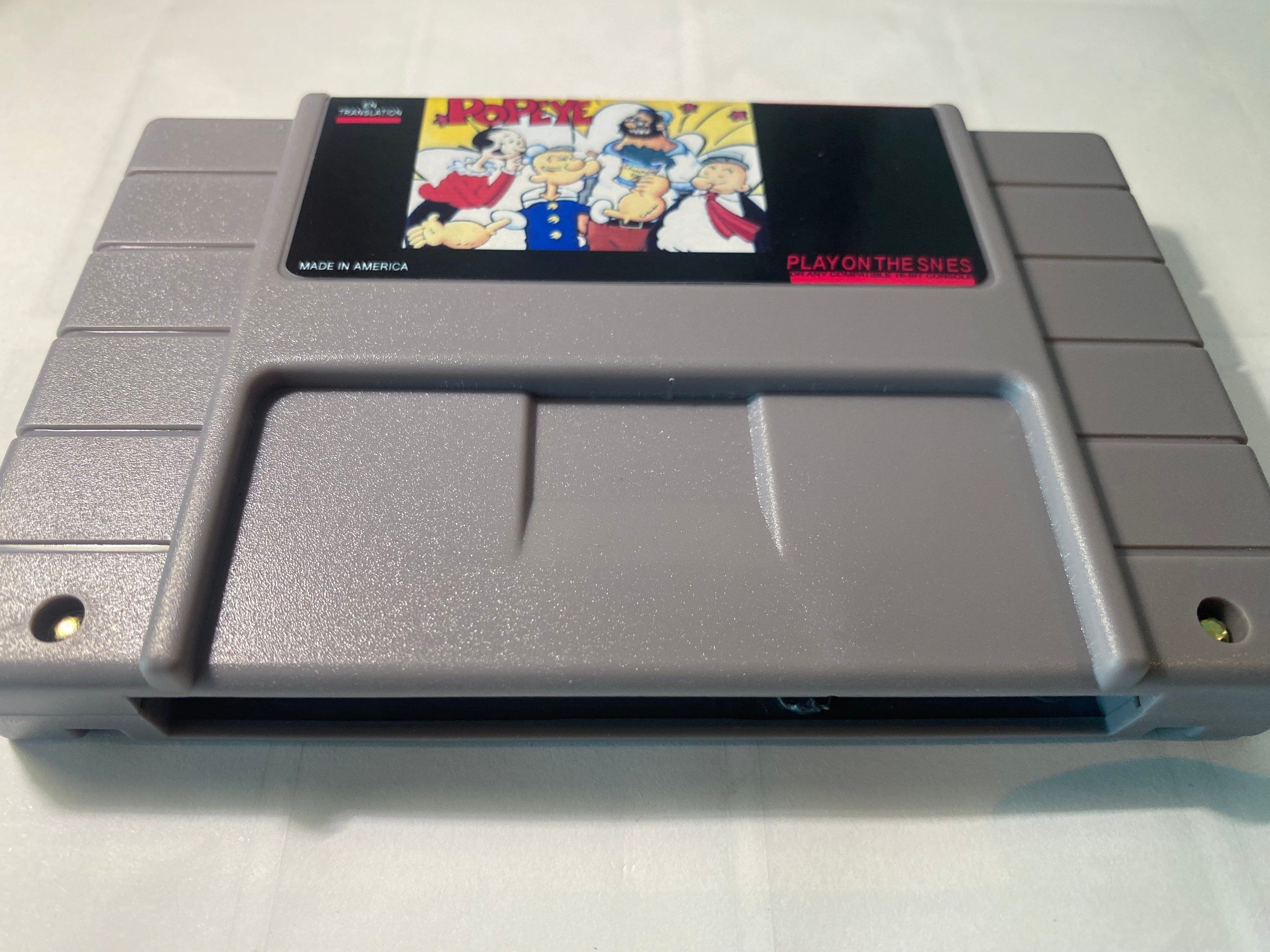 スーパーファミコンソフト ポパイ 箱 説明書 付き スーパーファミコンソフト ポパイ 箱 説明書 付き