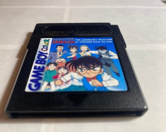 Detective Conan : Le trésor légendaire de Strange Rock Island - Anglais USA 5 V - pour Gameboy Color GBC