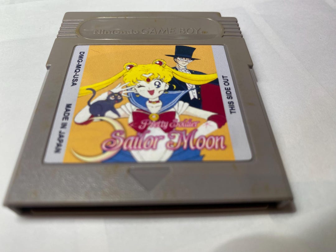 Pretty Soldier Sailor Moon - English USA - for Play on the Gameboy ...