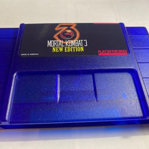 Mortal Kombat 3 New Edition - For Super Nintendo SNES NTSC English USA