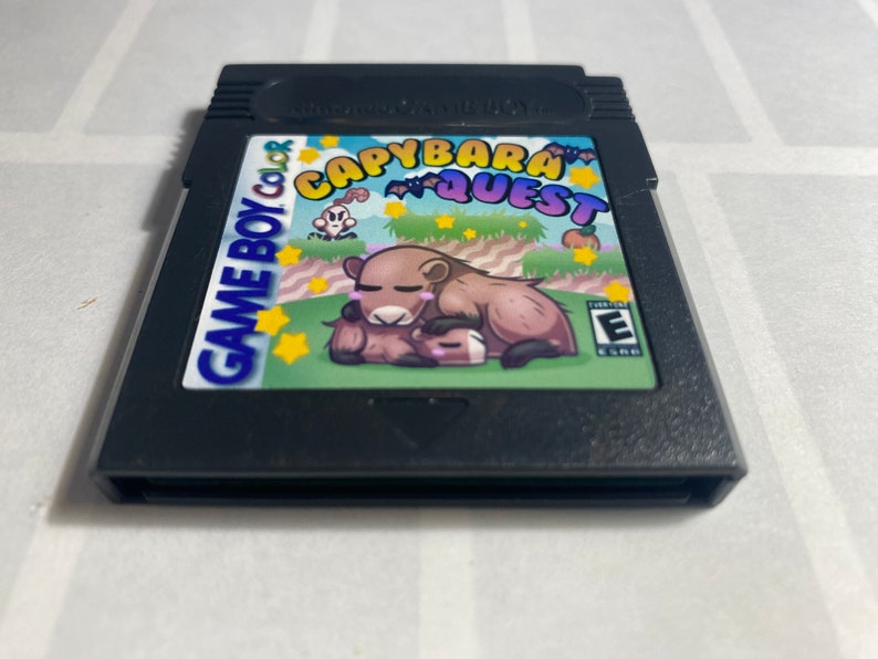 Capybara Quest for Gameboy Color GBC 5V image 1