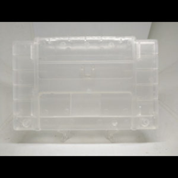 Clear Replacement Shell / Case for Super Nintendo SNES games.