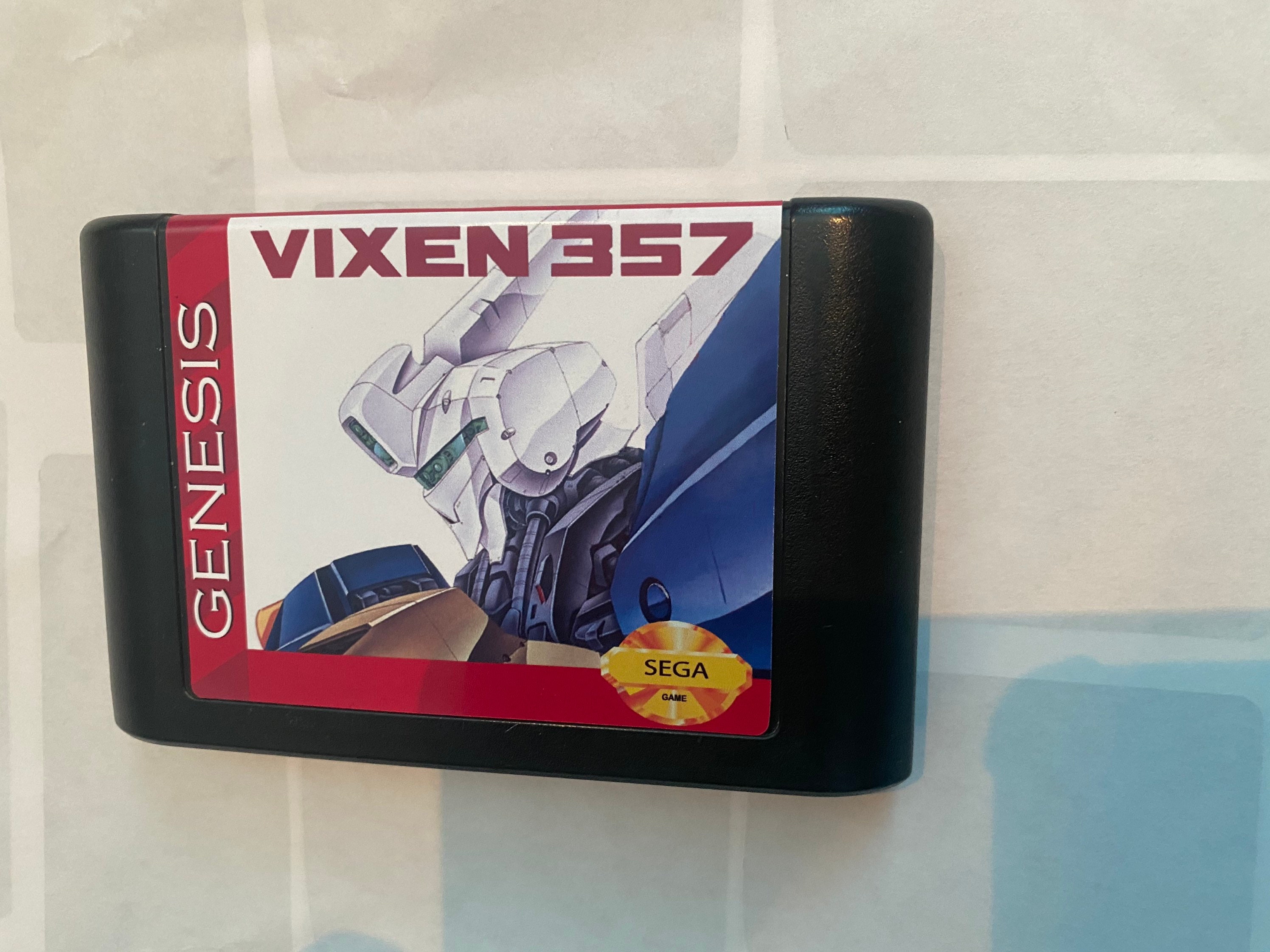 Mega Drive Vixen 357 SEGA MD Masiya Simulation Game T-25133