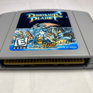 Dinosaur Planet (Latest Version) - for Nintendo 64 N64 - USA - EXPANSION PAK is required !