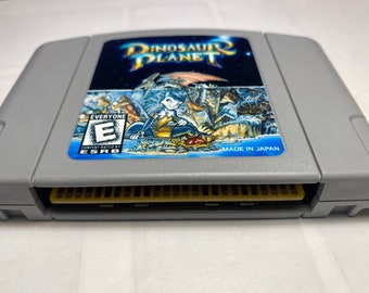 Dinosaur Planet ( Latest Version ) - Nintendo 64 N64 - USA - EXPANSION PAK is required !