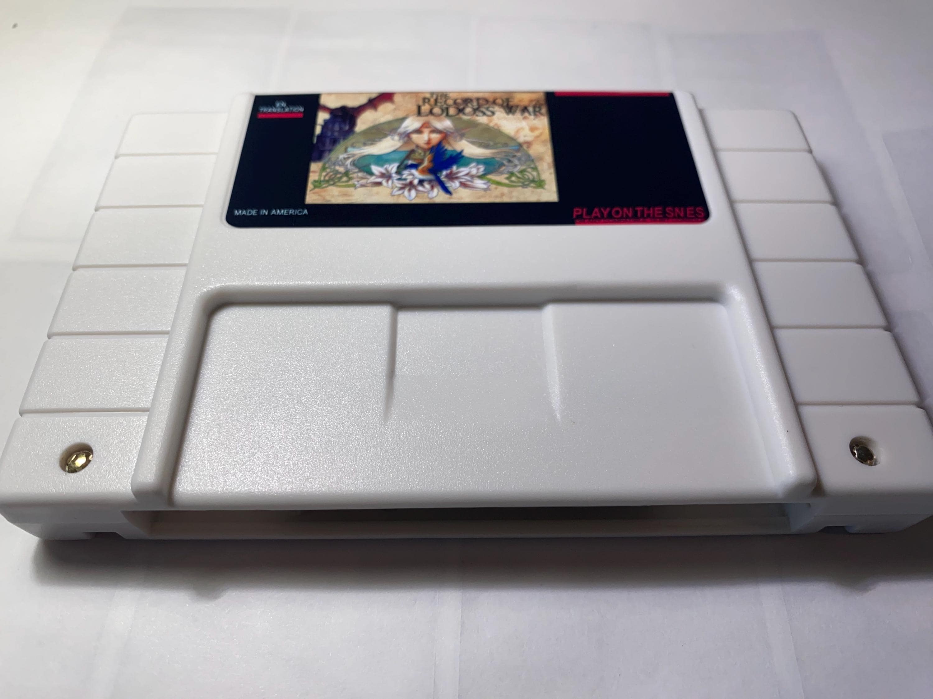 Record of Lodoss War - for Super Nintendo SNES NTSC English Record of Lodoss War - for Super Nintendo SNES NTSC English