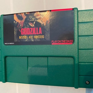 Godzilla Destroy All Monsters - For Super Nintendo SNES