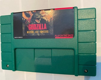 Godzilla Destroy All Monsters - For Super Nintendo SNES