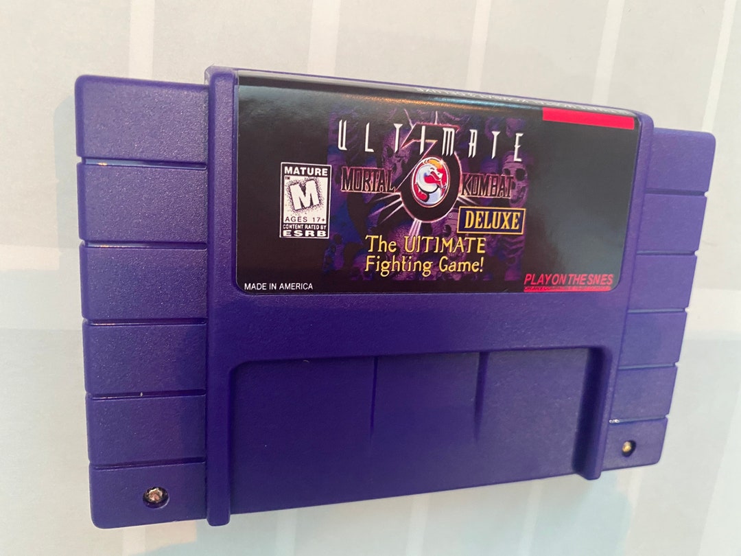 Ultimate Mortal Kombat 3 Deluxe - for Super Nintendo SNES