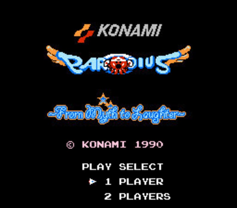 Parodius: From Myth to Laughter Pour Nintendo NES NTSC Traduction anglaise image 2