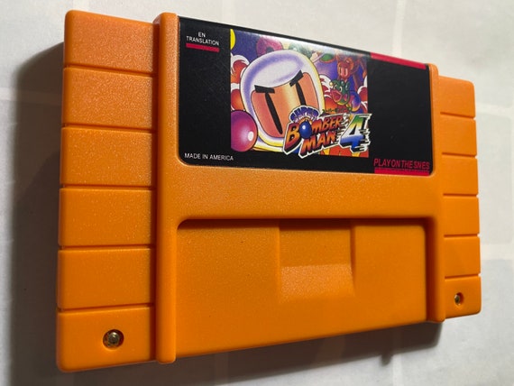 Nintendo SNES Super Bomberman 4 Video Games for sale