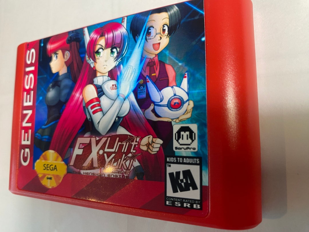 Fxunit Yuki the Henshin Engine for Sega Genesis Etsy