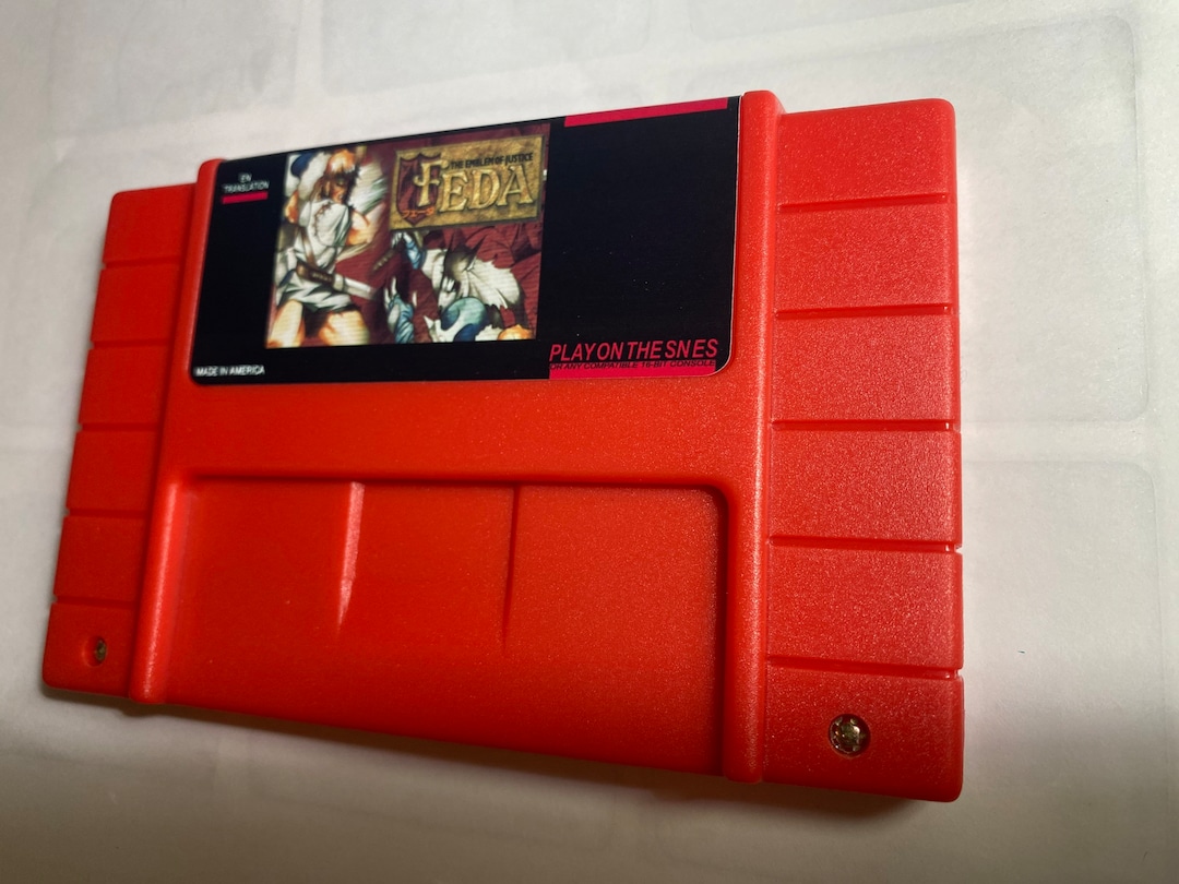 FEDA正義の紋章 FEDA: 正義の紋章 - スーパーファミコン SNES NTSC 英語版