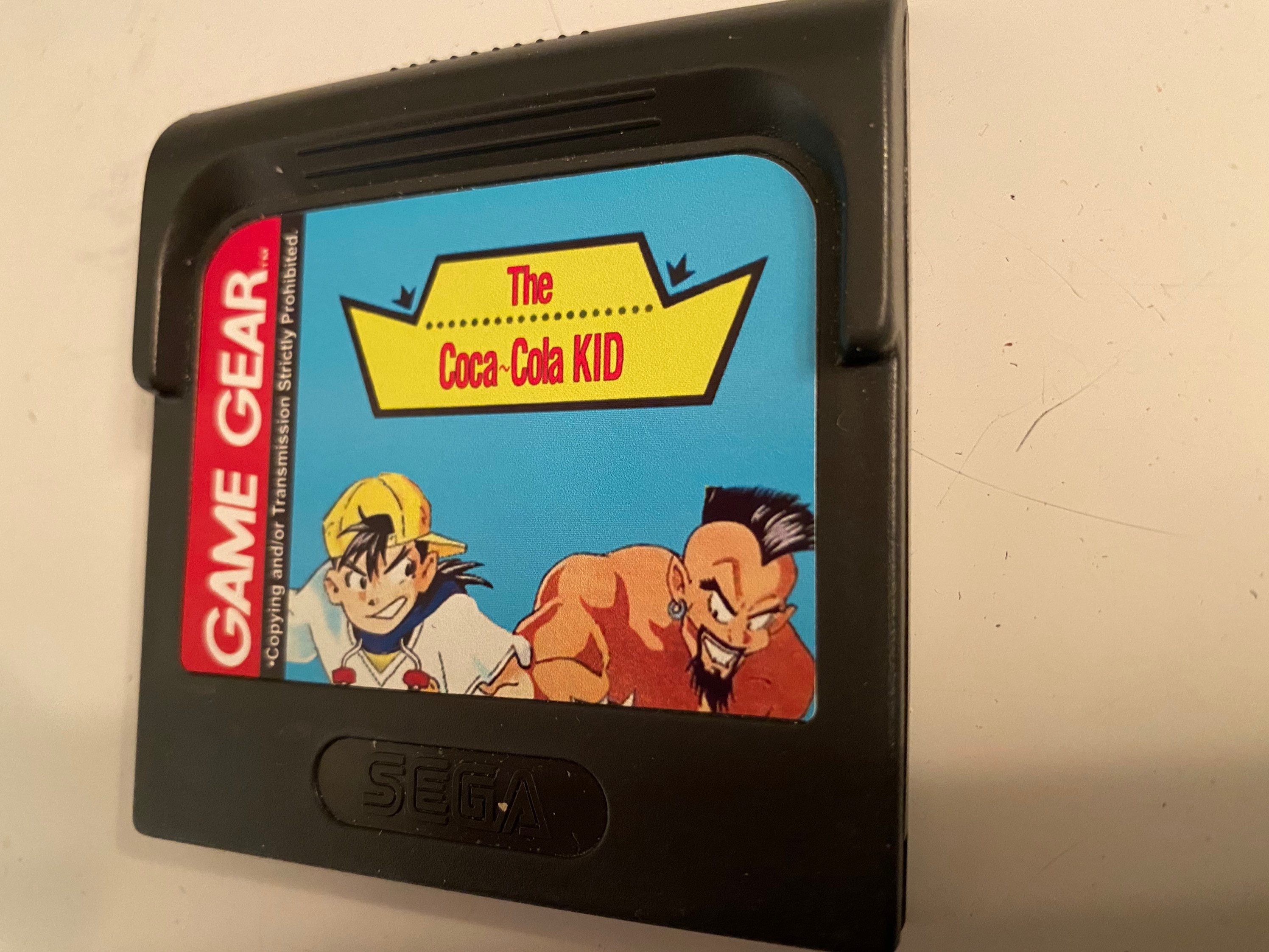 Coca-Cola GAME GEAR ゲーム機 Game Gear SEGA Coca Cola Red Game Console Plus Collaboration