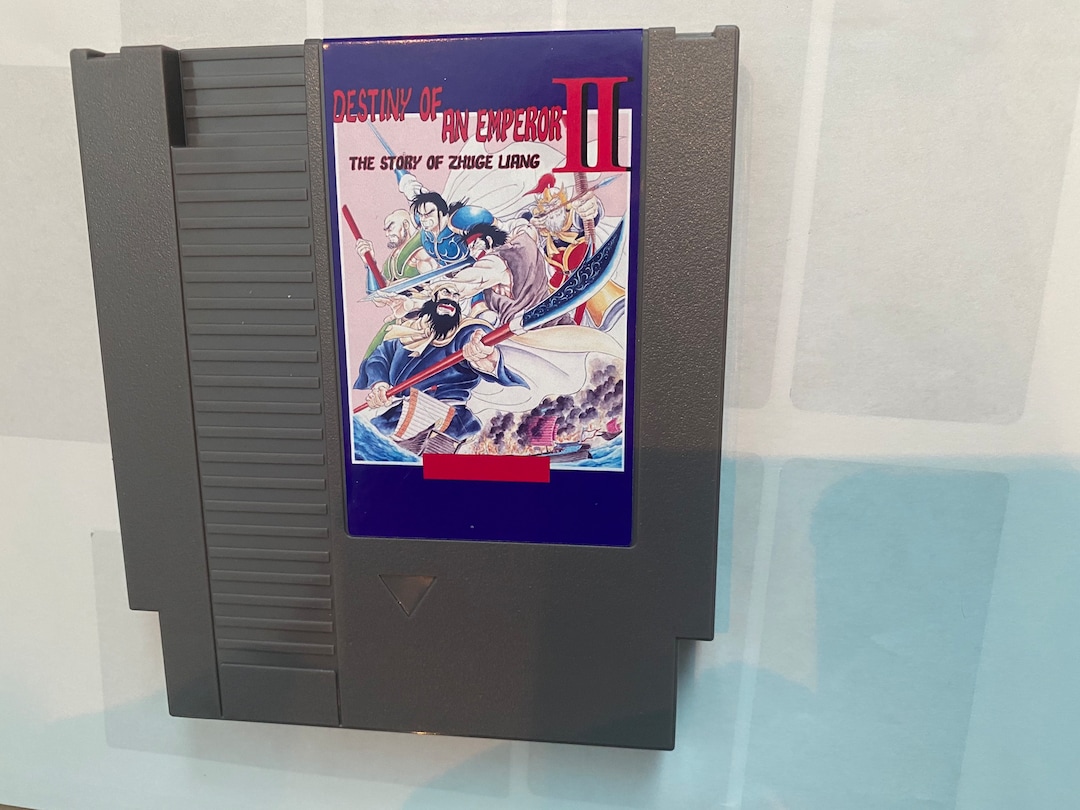 Destiny of an Emperor 2 The Story of Zhuge Liang For Nintendo NES NTSC