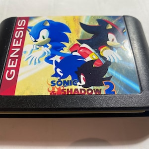 SoNiC & SHADOW Doppelsprung 2 - Englisch USA - Sega Genesis