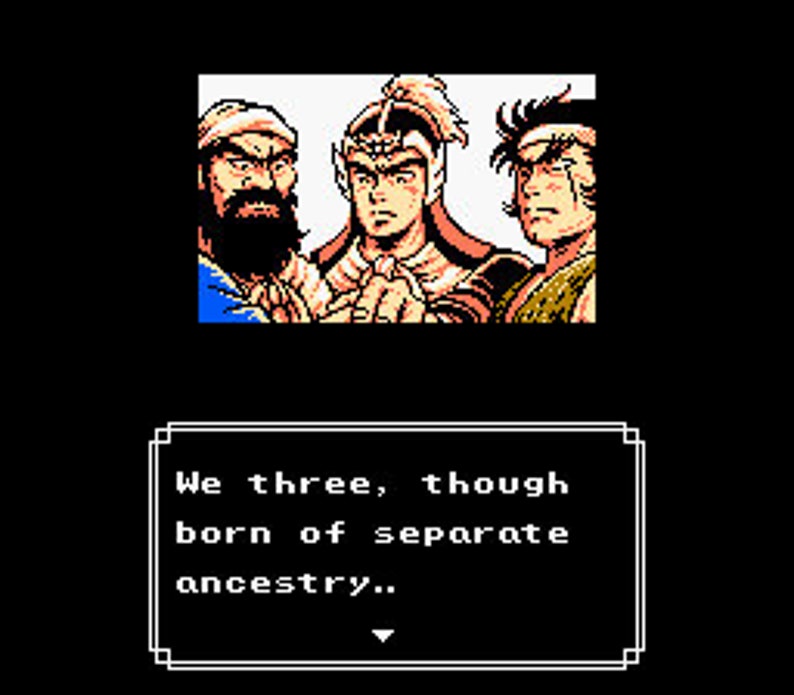 Destiny of an Emperor 2 The Story of Zhuge Liang For Nintendo NES NTSC