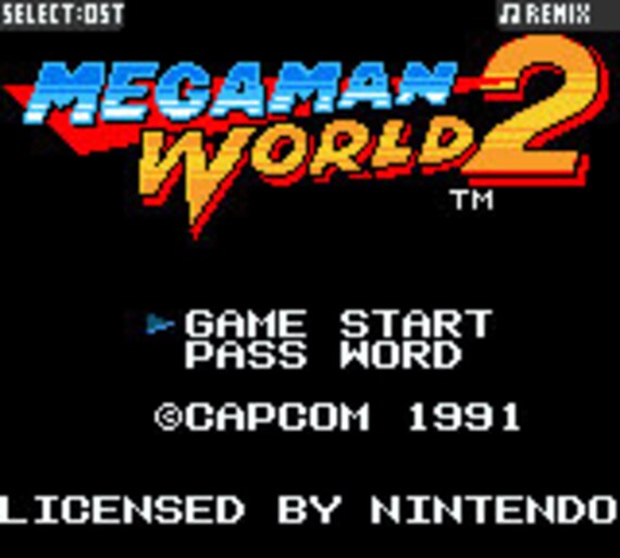 任天堂ゲームボーイソフト ロックマンワールド 2 ROCKMAN WORLD