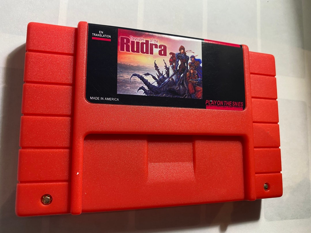 Treasure of the Rudras for Super Nintendo SNES NTSC English Etsy