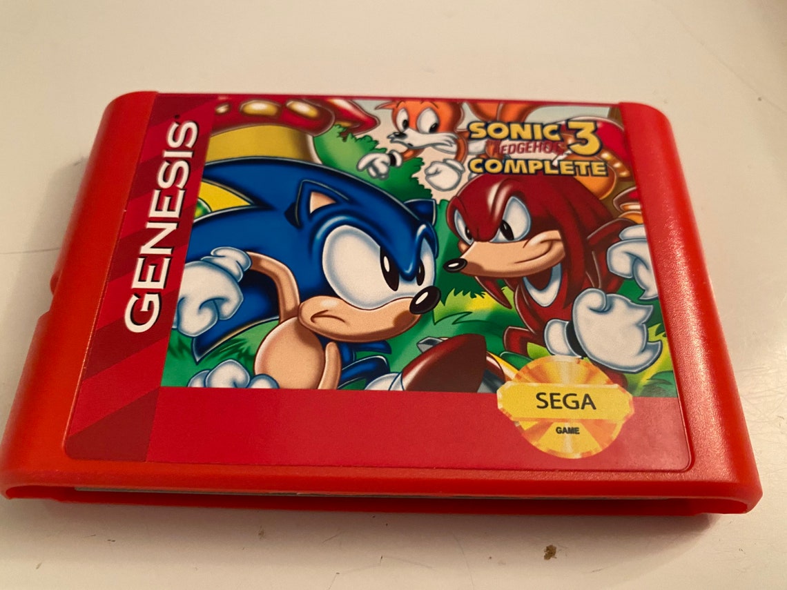 Sonic 3 Complete for Sega Genesis Etsy