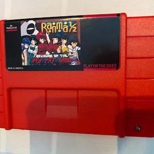 Ranma 1/2: Treasure of the Red Cat Gang - For Super Nintendo SNES NTSC English USA