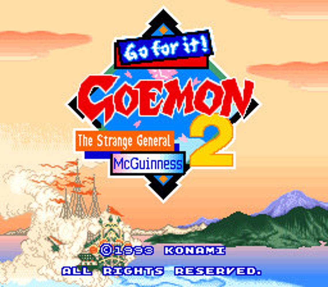 go-for-it-goemon-2-for-super-nintendo-snes-ntsc-english-etsy