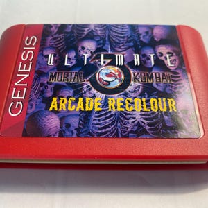 Ultimate Mortal Kombat 3 Arcade Recolour - for Sega Genesis