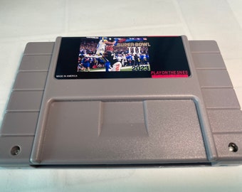 Tecmo Super Bowl III 2023 - For Super Nintendo SNES