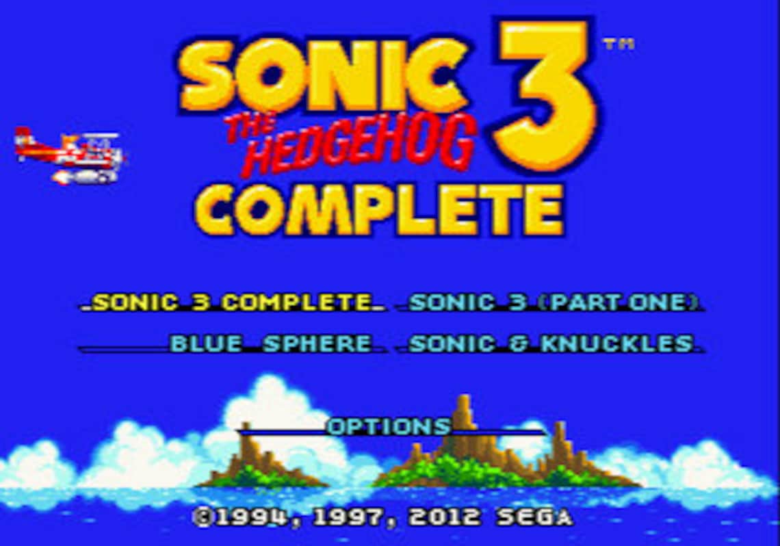 Sonic 3 Complete for Sega Genesis - Etsy