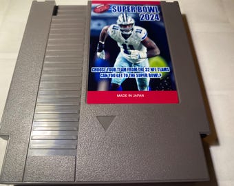 Tecmo Super Bowl 2024-2025 (V4 Final Edition) Edición SBlueman - Para Nintendo NES NTSC