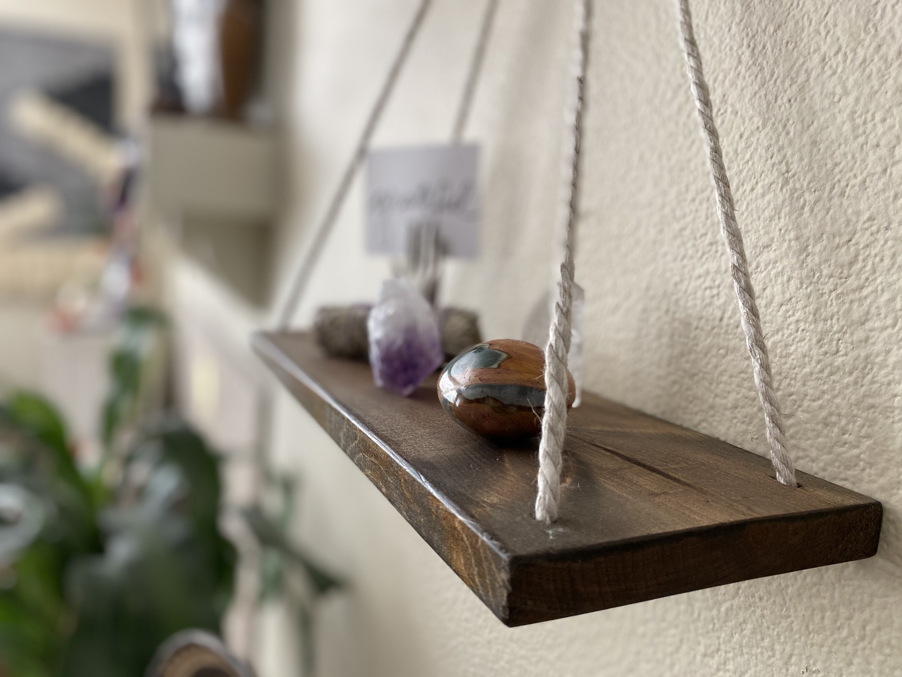 estantes colgantes de tela