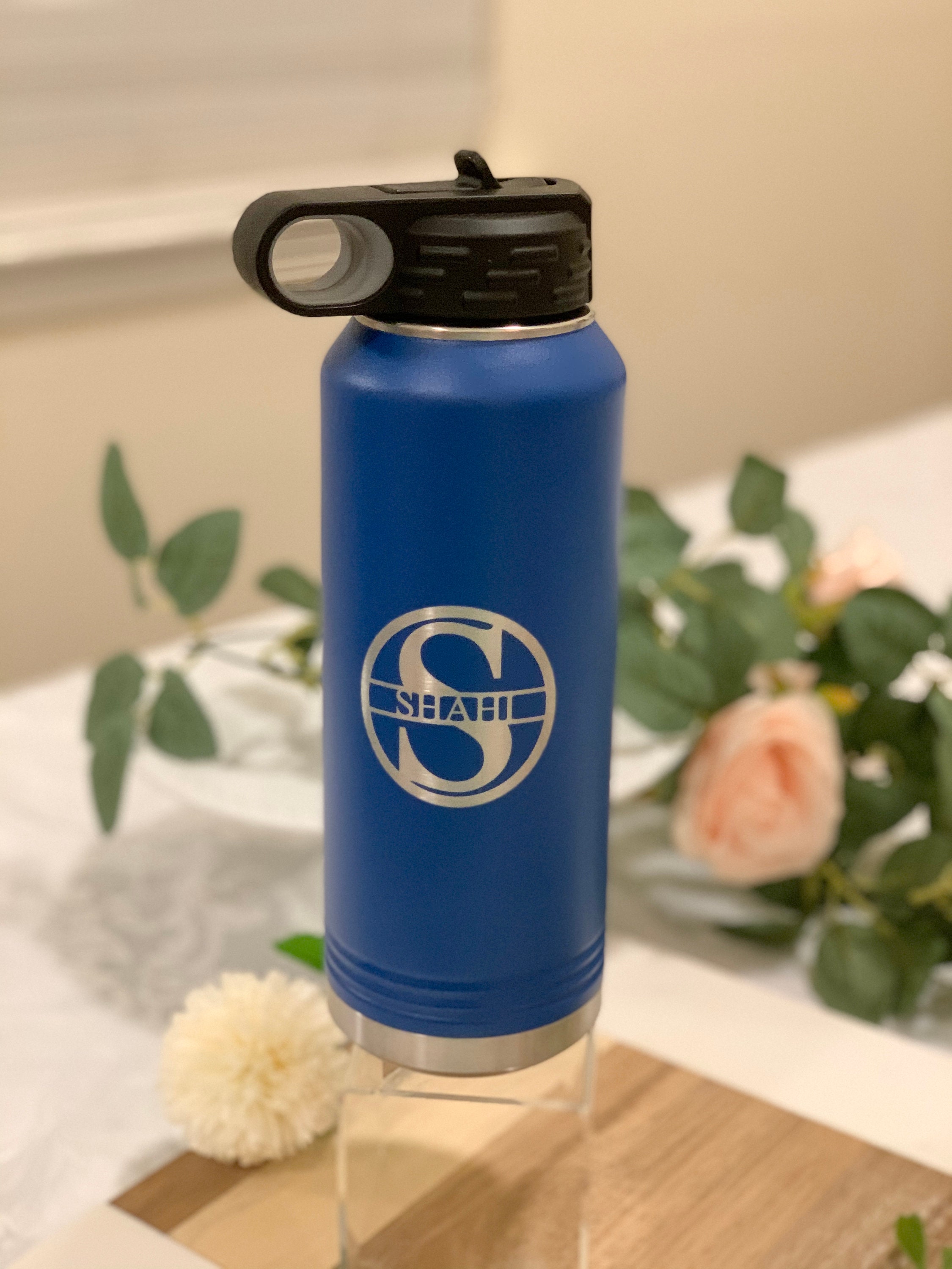 Personalized Laser Engraved Water Bottles 32 OZ Etsy