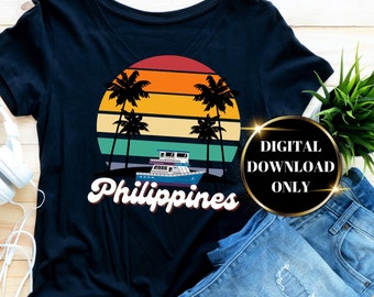 Retro clip art/ Instant download clip art for stickers/ Printable clip art/ Philippine map/ filipino/ pinoy clip art/ philippine