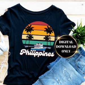 Retro clip art/ Instant download clip art for stickers/ Printable clip art/ Philippine map/ filipino/ pinoy clip art/ philippine