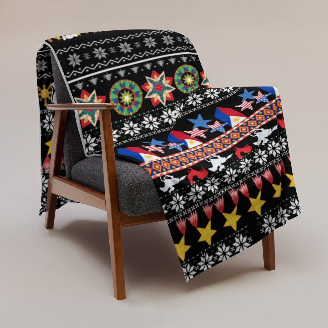 Throw Blanket Parol Blanket Filipino Pride Blanket/ Etsy