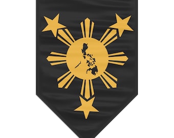 Philippine star banner/ Pennant Banner/ Philippine pride banner entry way/ outdoor and indoor banner/