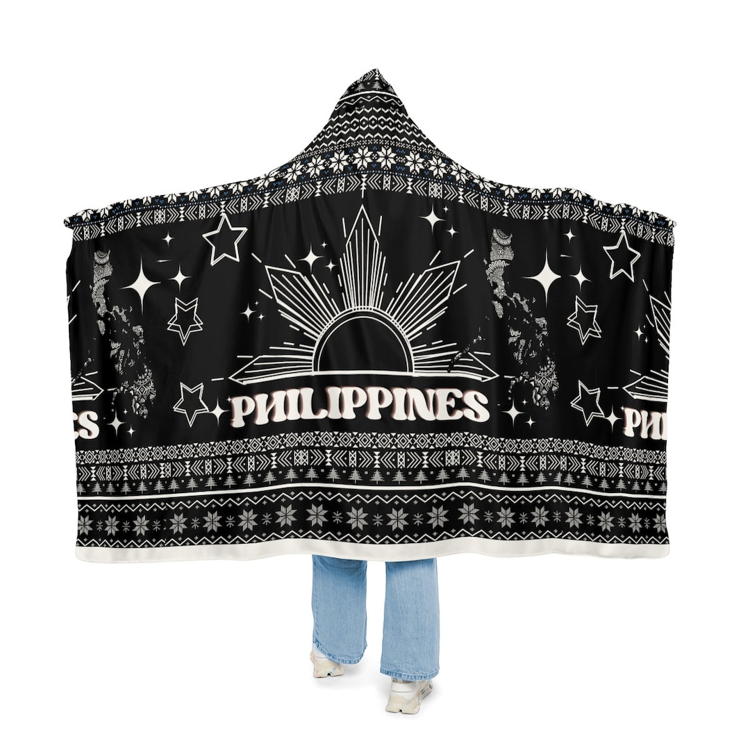 Snuggle Blanket Philippines Star Silhouette Blanket/ Filipino Snuggle