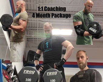 1:1 Fitness and Nutrition Coaching - 4 month Prepay Package