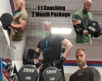 1:1 Fitness and Nutrition Coaching - 2 month Prepay Package