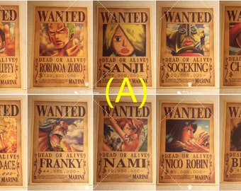 One Piece Bounty Poster Etsy