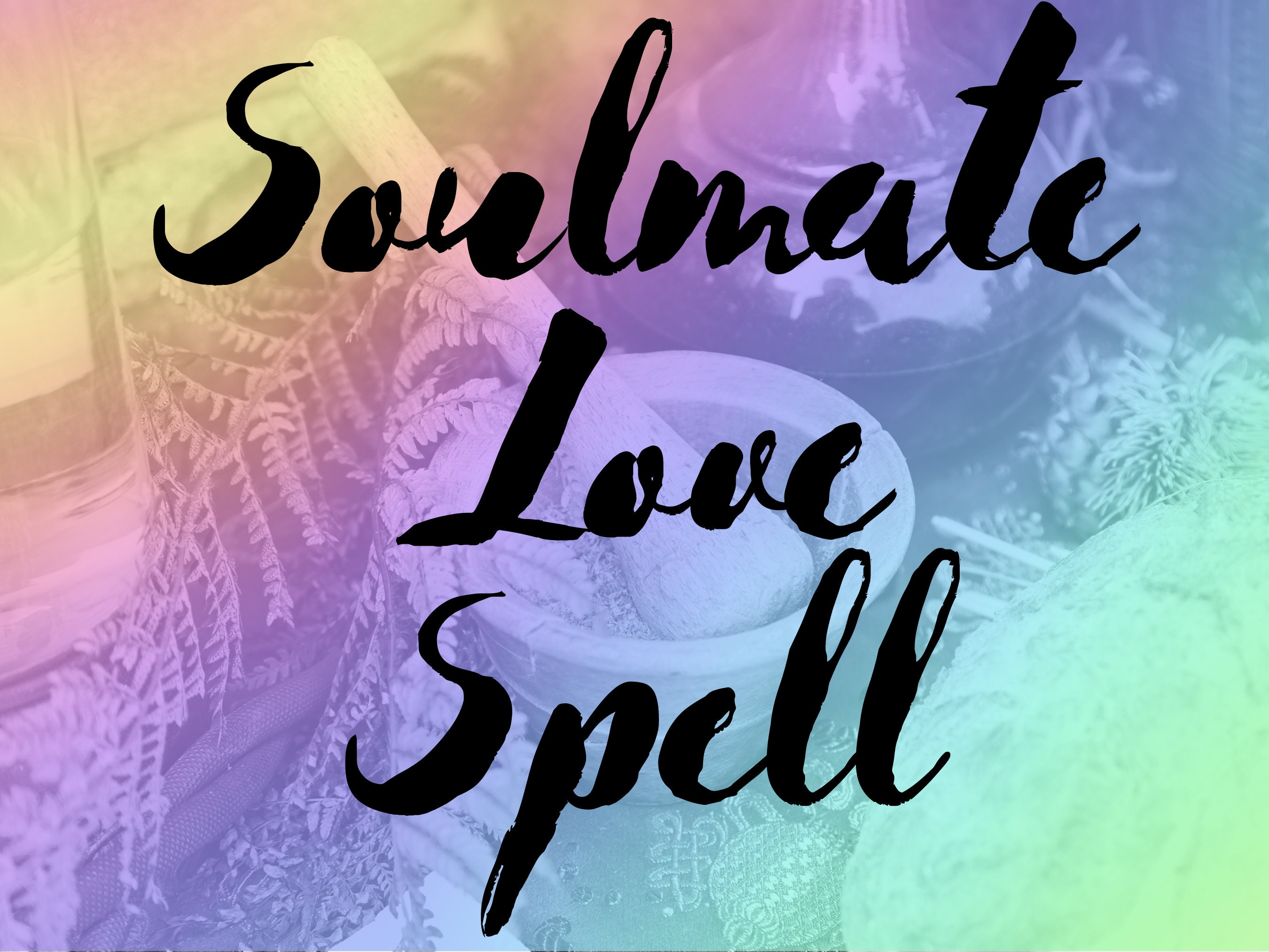 Soulmate Love Spell Casting By White Witch draw your soulmate | Etsy