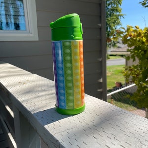 Kids Water Bottle - Pop-its