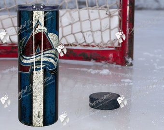 20/30oz Insulated Hockey Tumbler with your choice of team!