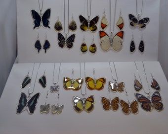 Preserved Butterfly Jewelry