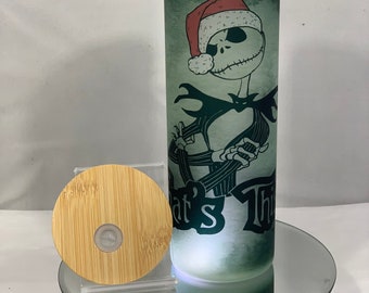 Glass Tumbler - Jack Skellington